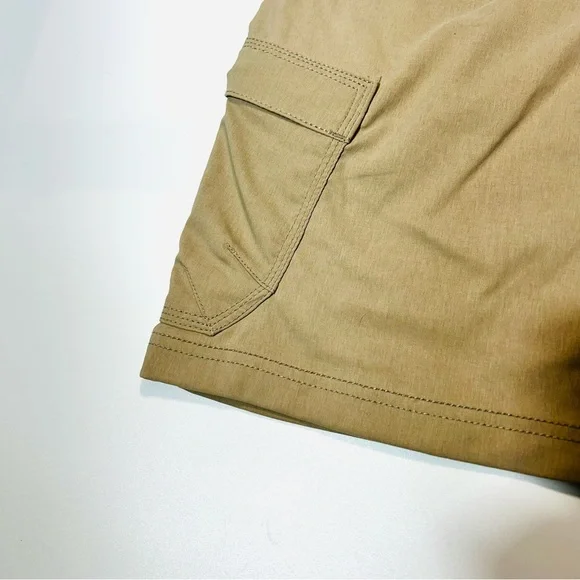Prana shorts Zion Stretch cargo shorts hiking shorts khaki new men Size M medium - Picture 10 of 14